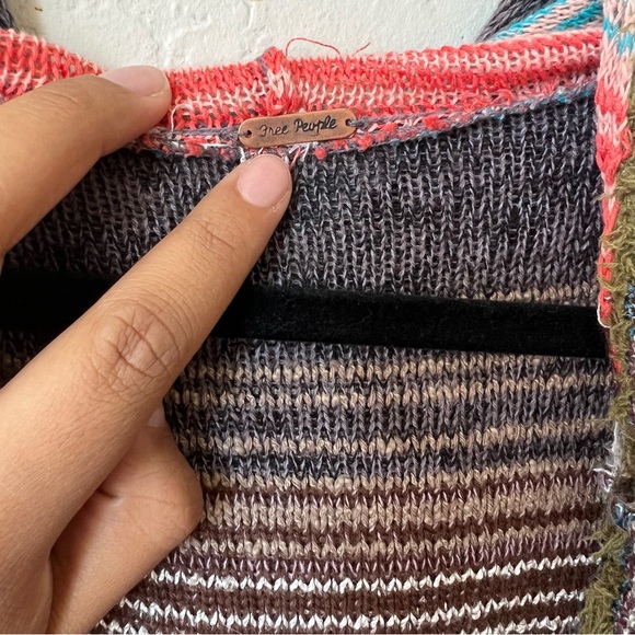 Free People Serape Long Duster Cardigan - Picture 5 of 13